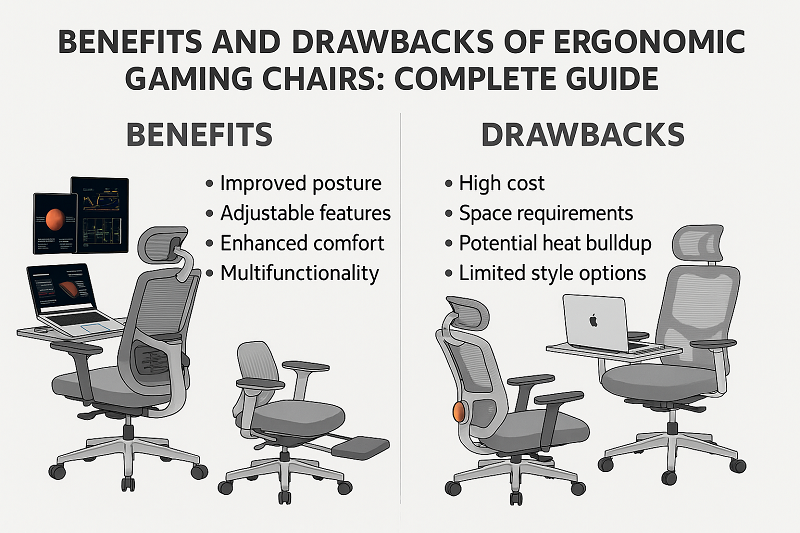 Benefits and Drawbacks of Ergonomic Gaming Chairs: Complete Guide