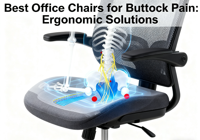 Best Office Chairs for Buttock Pain in 2025: Ergonomic Solutions