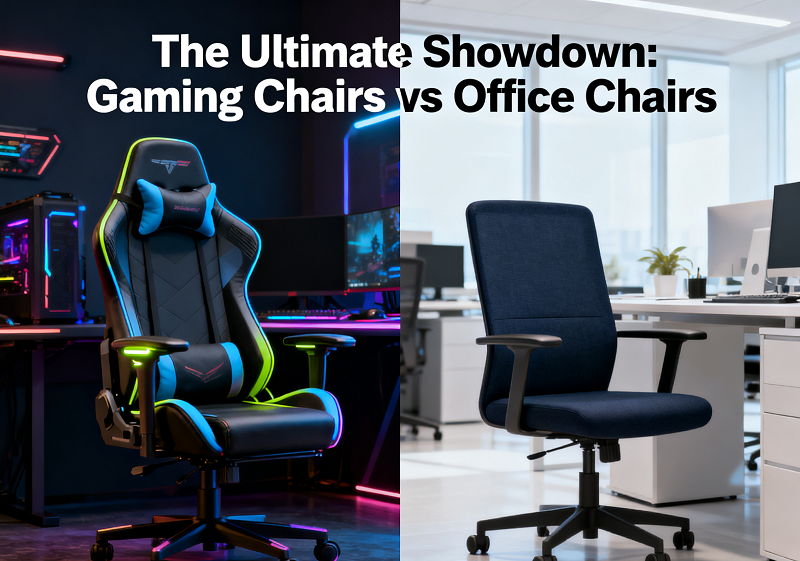 The Ultimate Showdown: Gaming Chairs vs Office Chairs