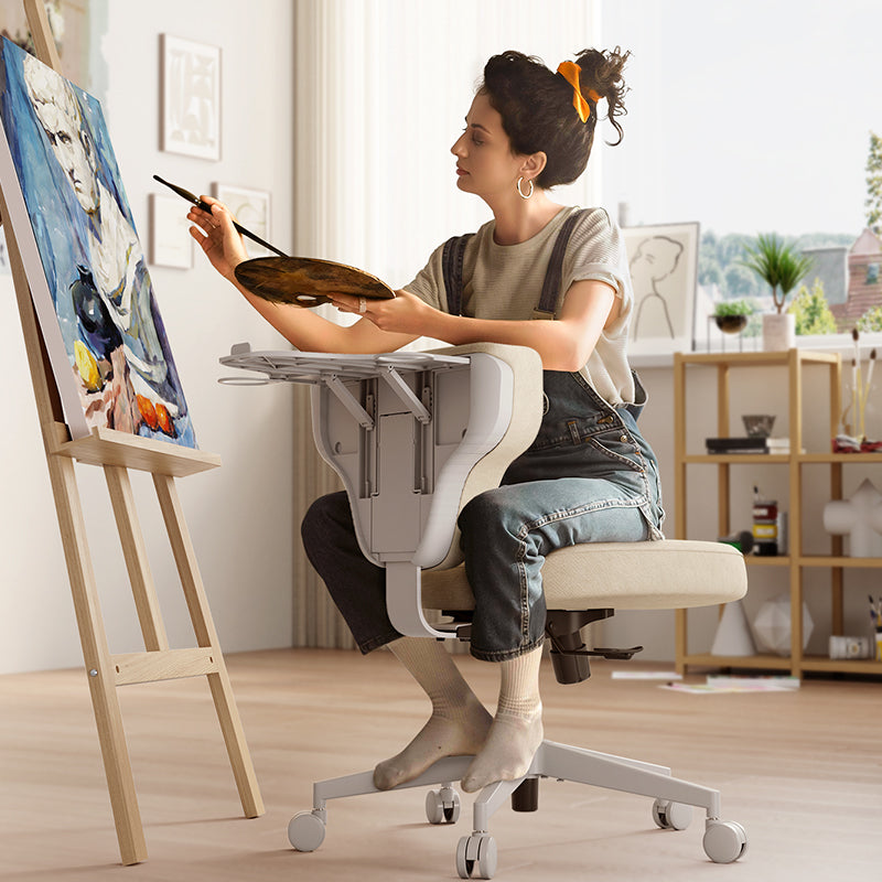 Newtral Freedom-X Pro Cross Legged Chair (Without Armrest) Apricot