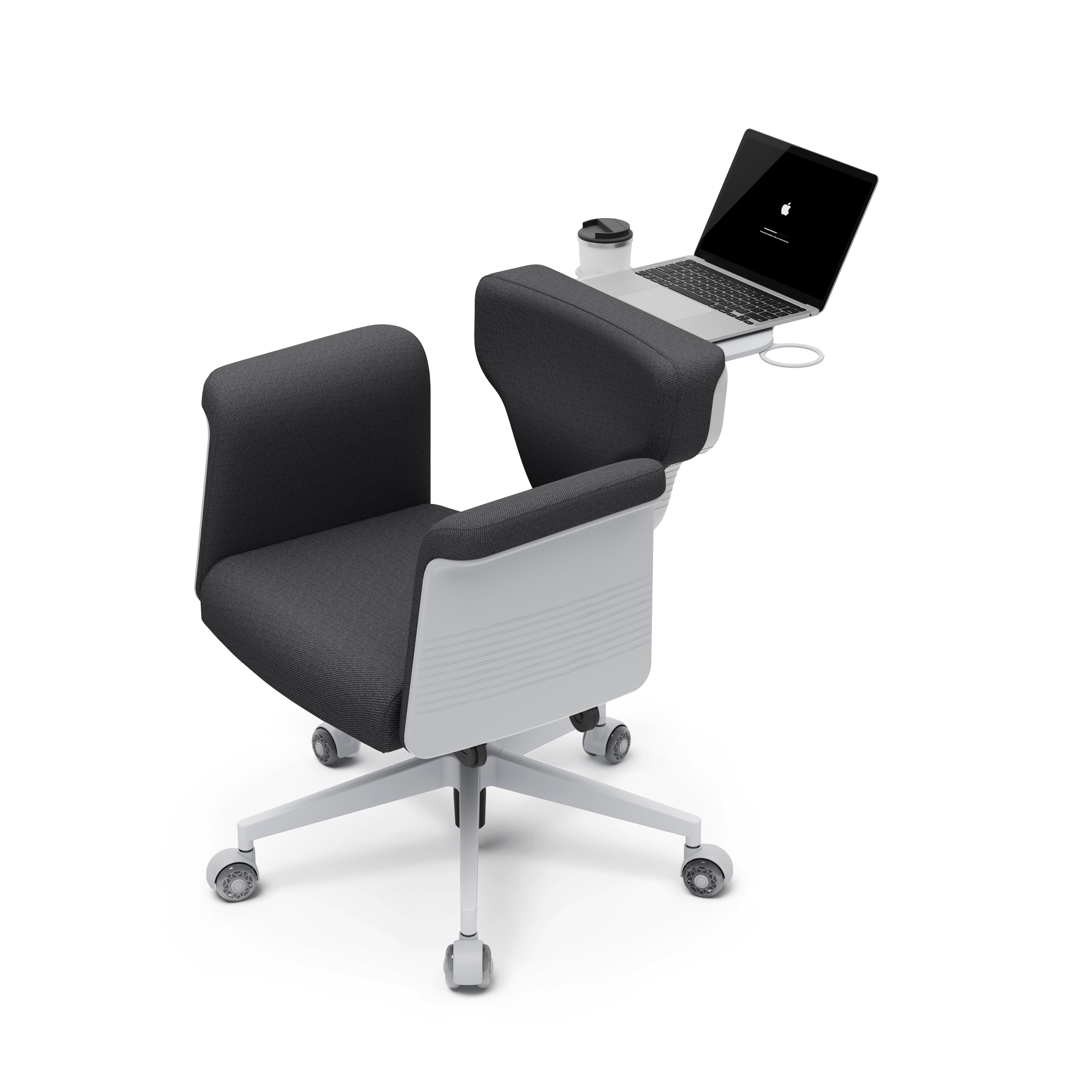 Newtral Freedom-X Multi-Posture Pro Chair with Armrest-Dark Grey