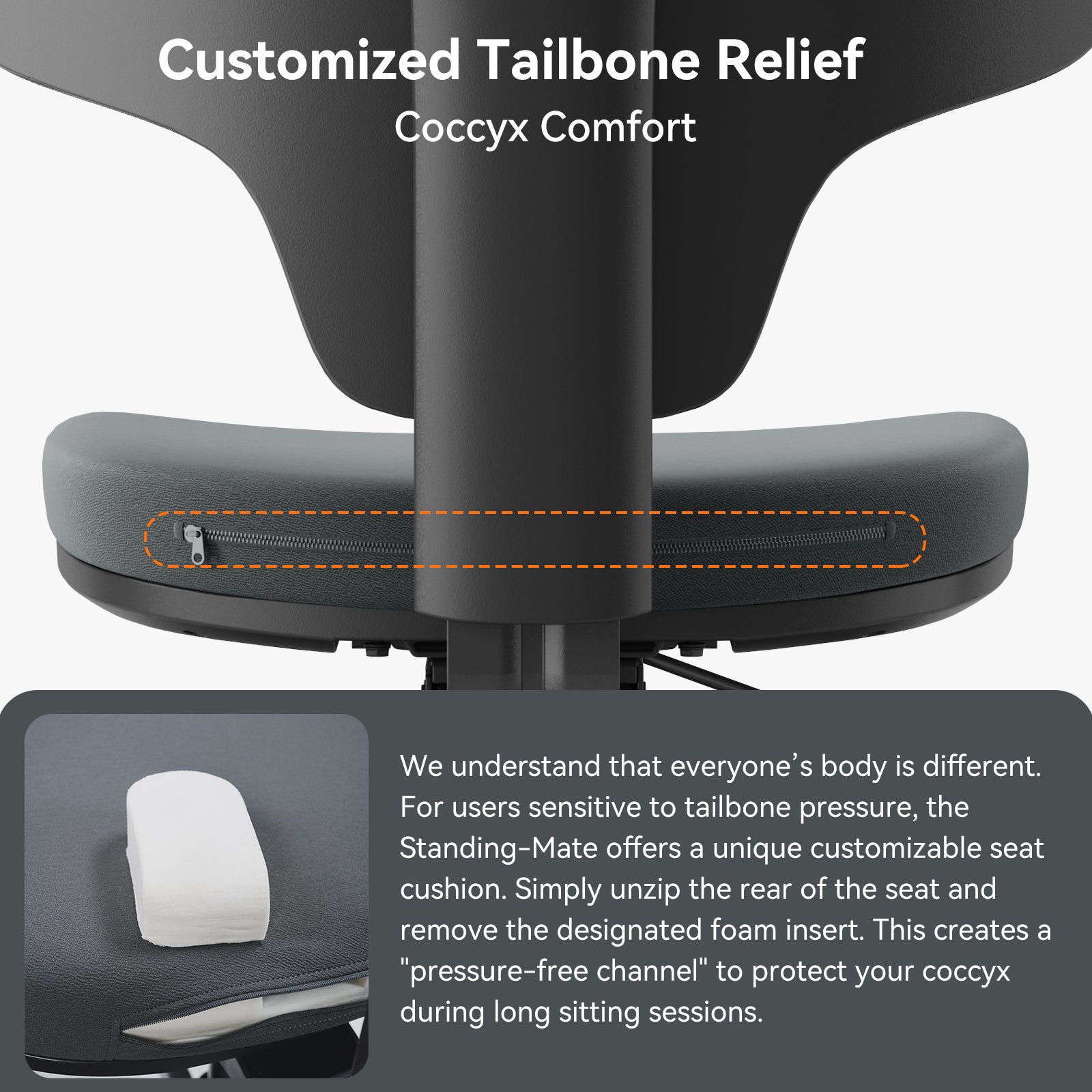Newtral Standing-Mate Ergonomic Standing Desk Chair Shipping starts around March 8, 2026