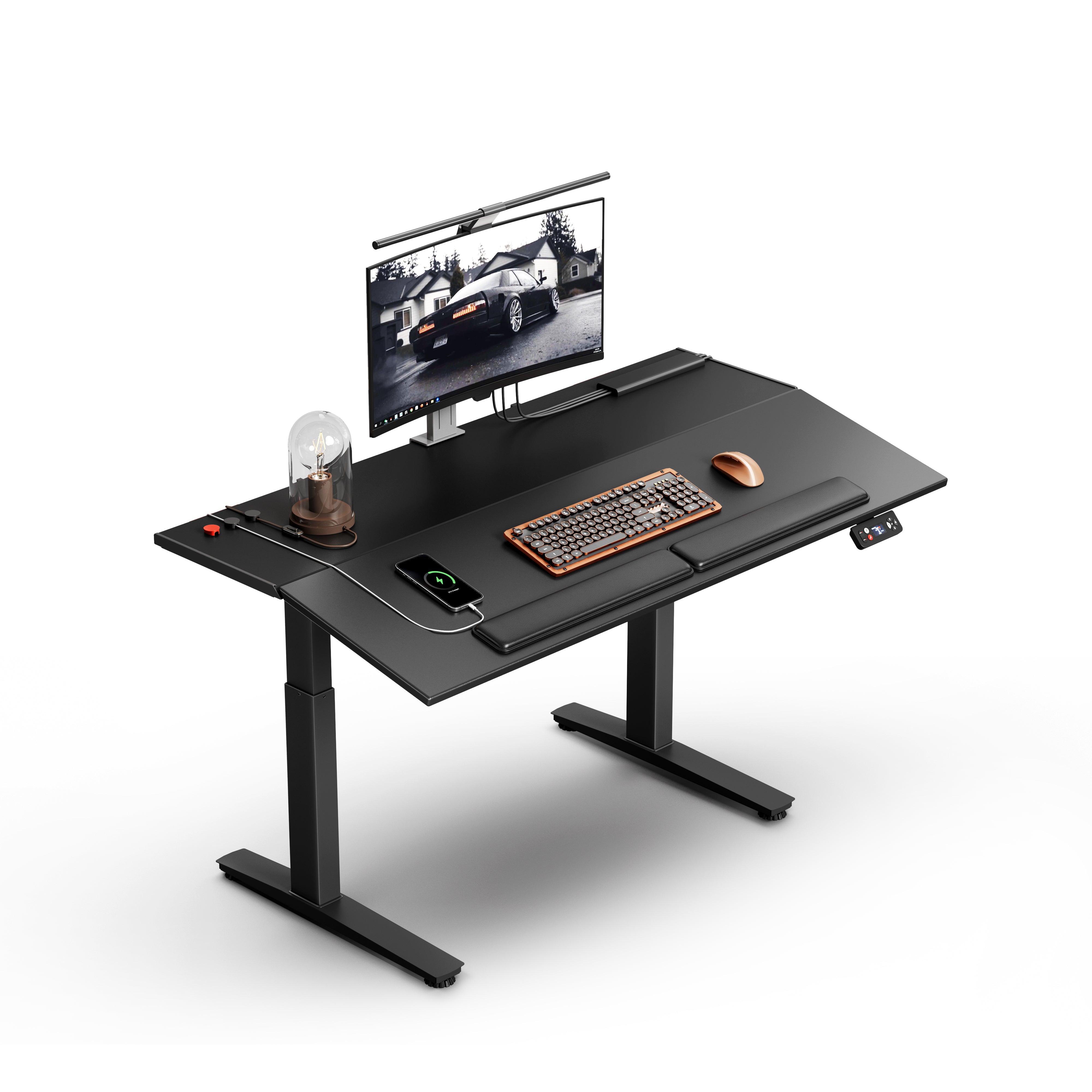 Newtral-Smart Electric Tilt Standing Desk – Height Adjustable Ergonomic Sit-Stand WorkstationShipping starts around March 8, 2026.