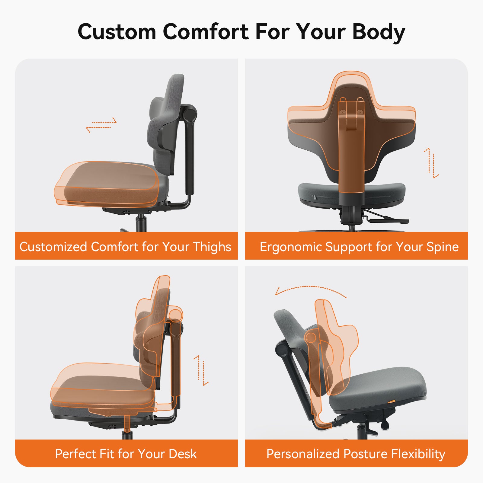 Newtral MT-M-DG Standing-Mate Ergonomic Standing Desk Chair