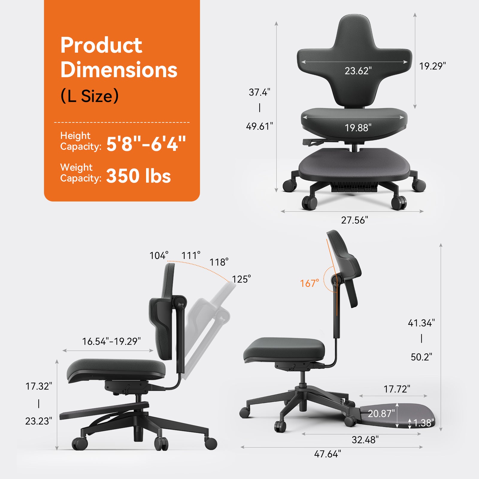 Standing-Mate — The First Ergonomic Standing Desk Chair