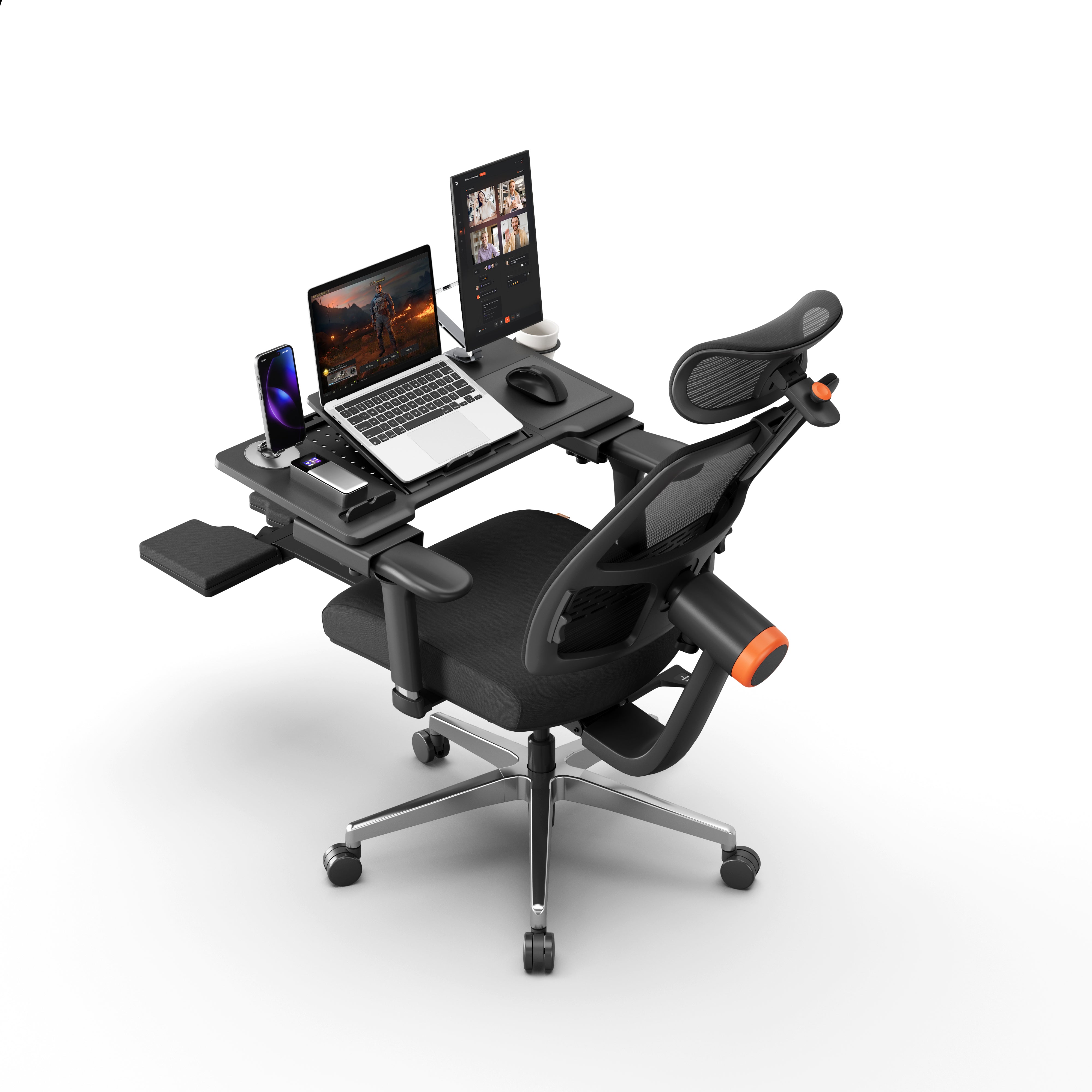 Newtral Pro Laptop Table (Laptop Table on Chair with Folding Legs)