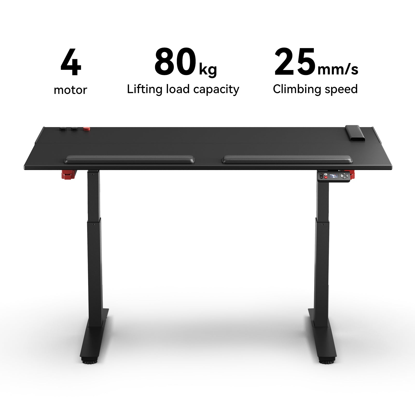 height adjustable desk specifications