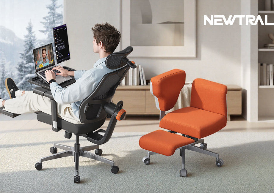 Newtral Ergo Chair with Footrest