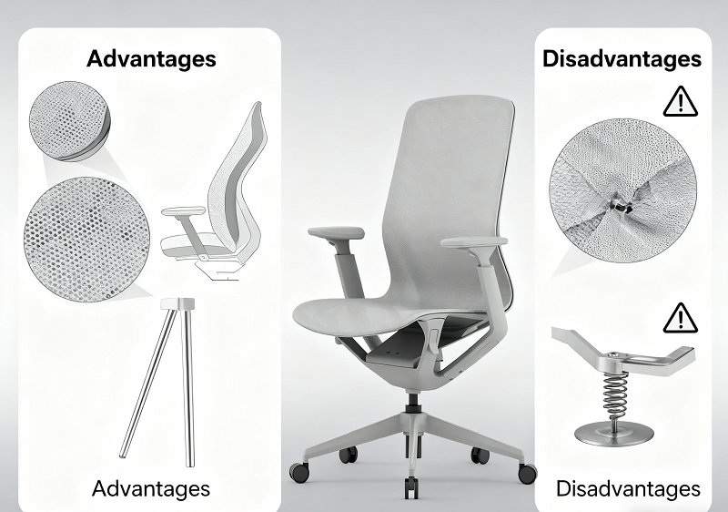 What Are the Advantages and Disadvantages of a Mesh Office Chair?