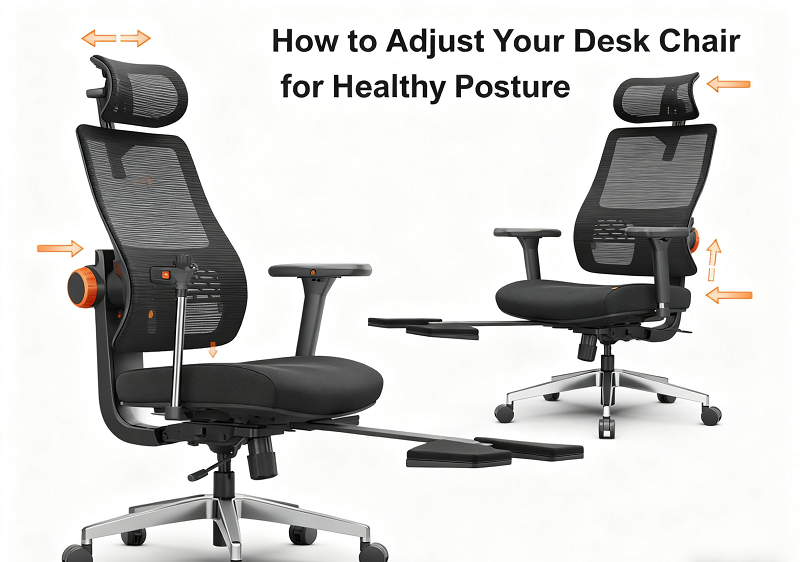 How to Adjust Your Desk Chair for Healthy Posture