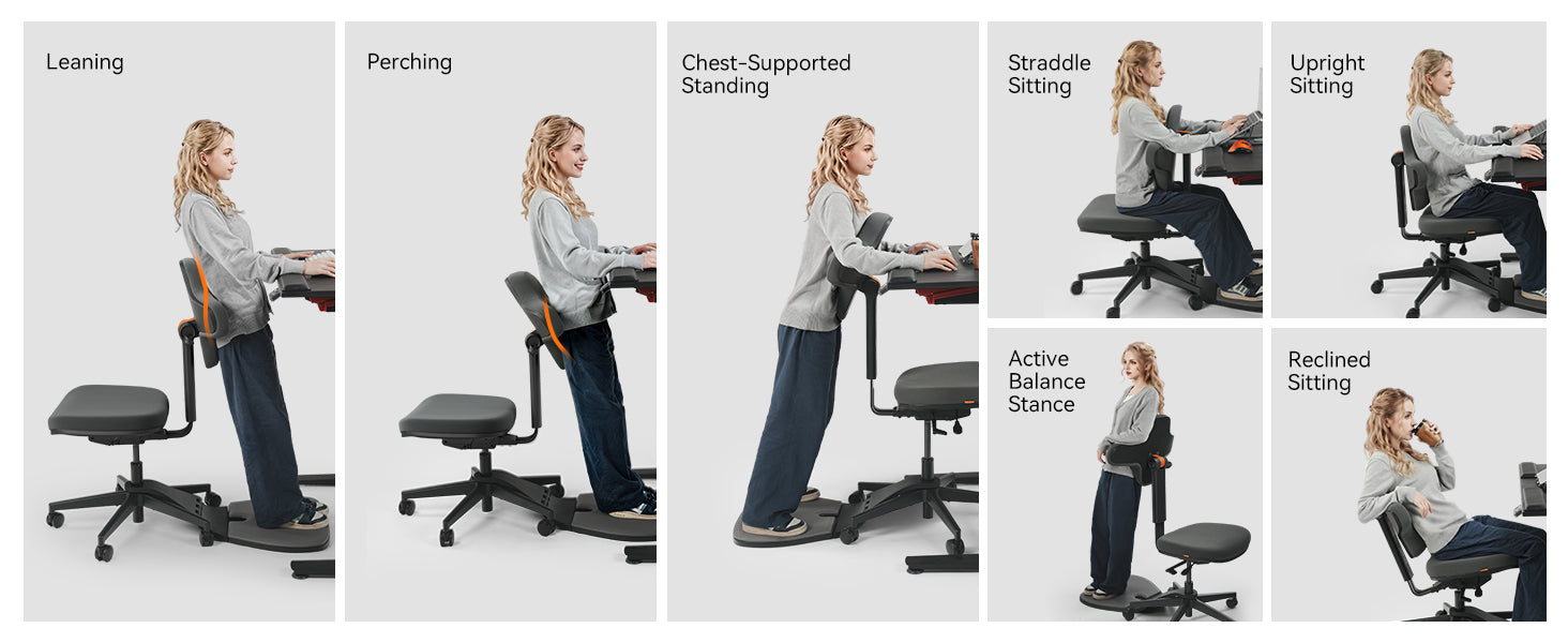 Saddle Chair vs. Standing Desk Chair