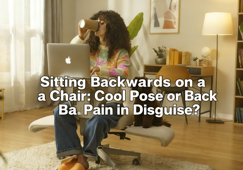 Sitting Backwards on a Chair: Cool Pose or Back Pain in Disguise?