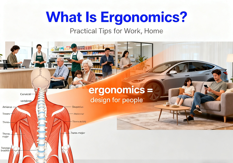 What Is Ergonomics? Practical Tips for Work, Home