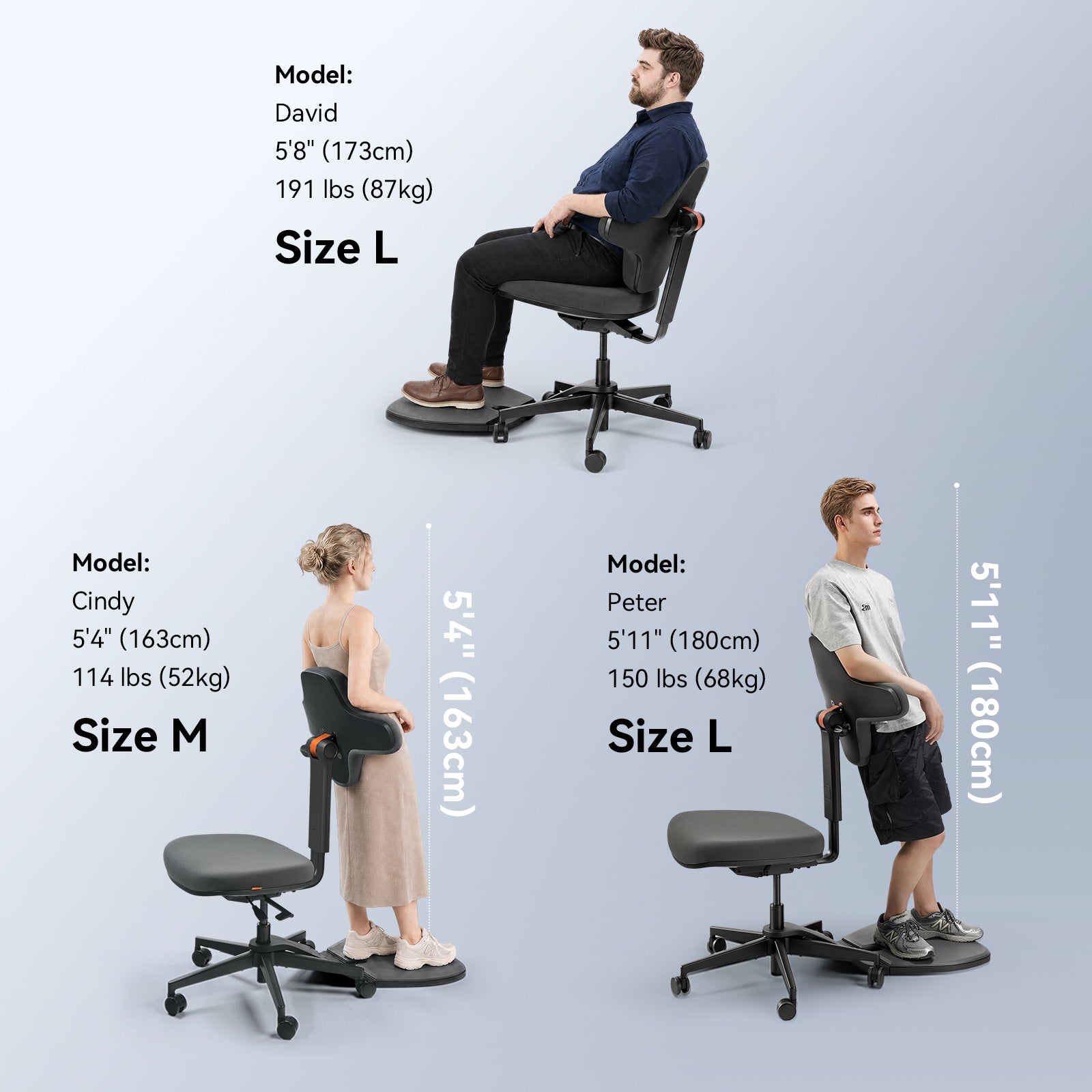 Standing-Mate — The First Ergonomic Standing Desk Chair