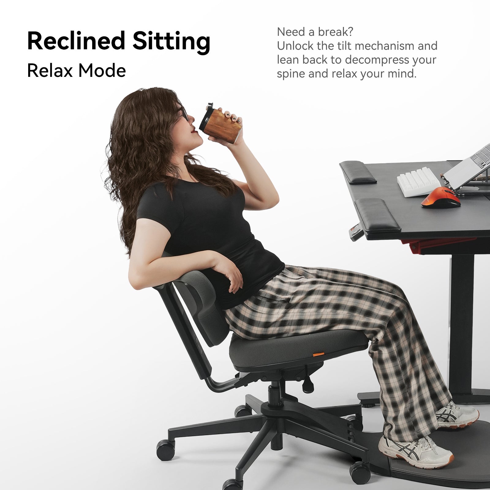 Newtral MT-M-DG Standing-Mate Ergonomic Standing Desk Chair  US shipping starts around March 22; Europe shipping starts around April 22.