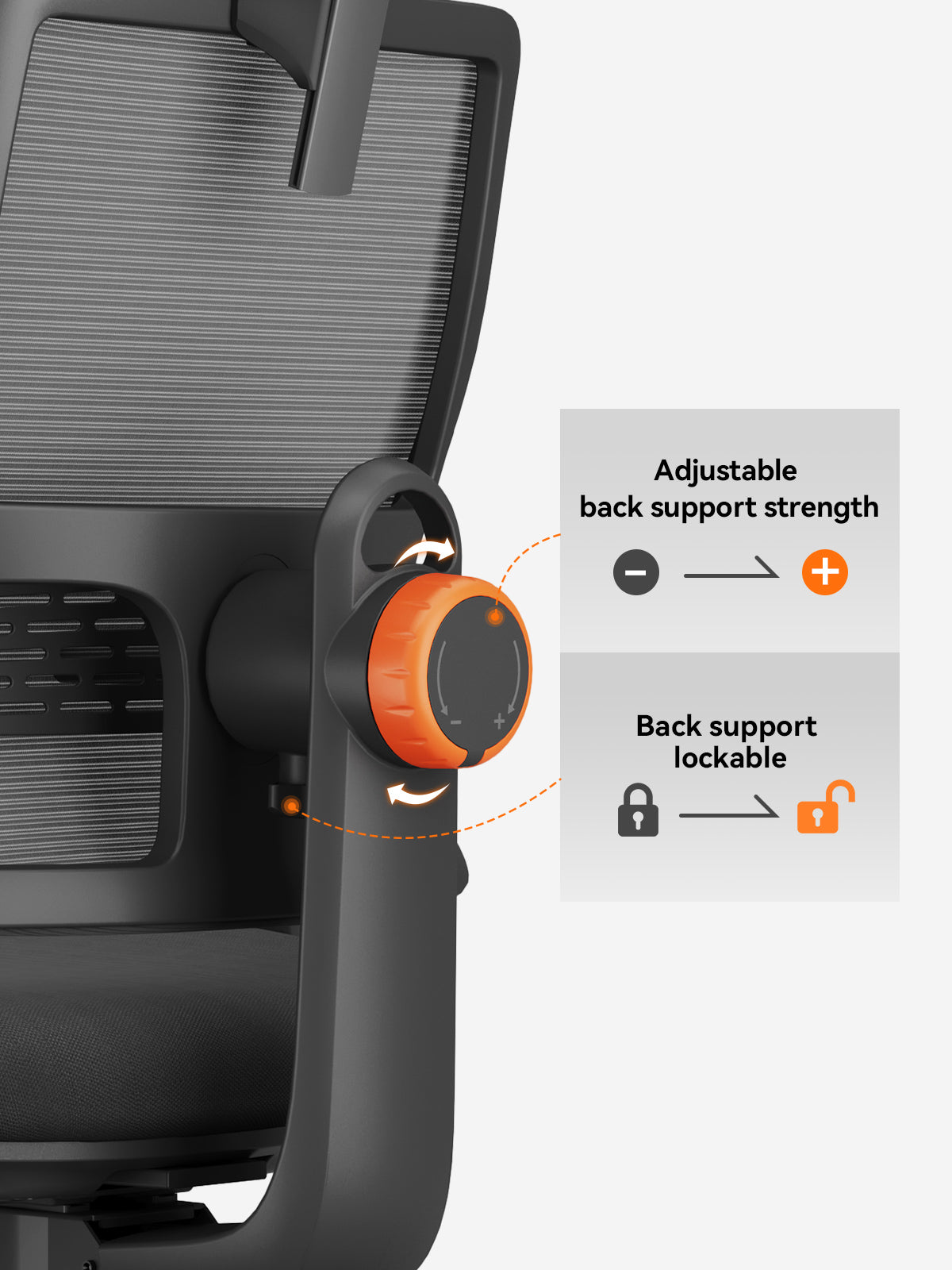 Ergonomic Office Chair with Neck and Back Support - Newtral