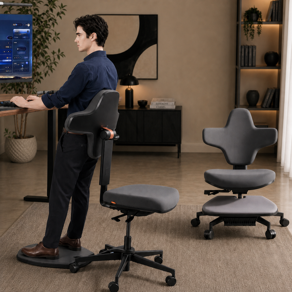 Newtral Standing-Mate Desk Chair
