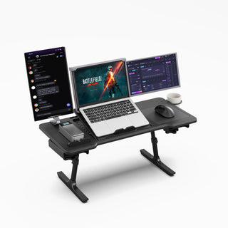 Newtral Pro Laptop Table with Folding Legs (Laptop Table on Chair with Table Legs)