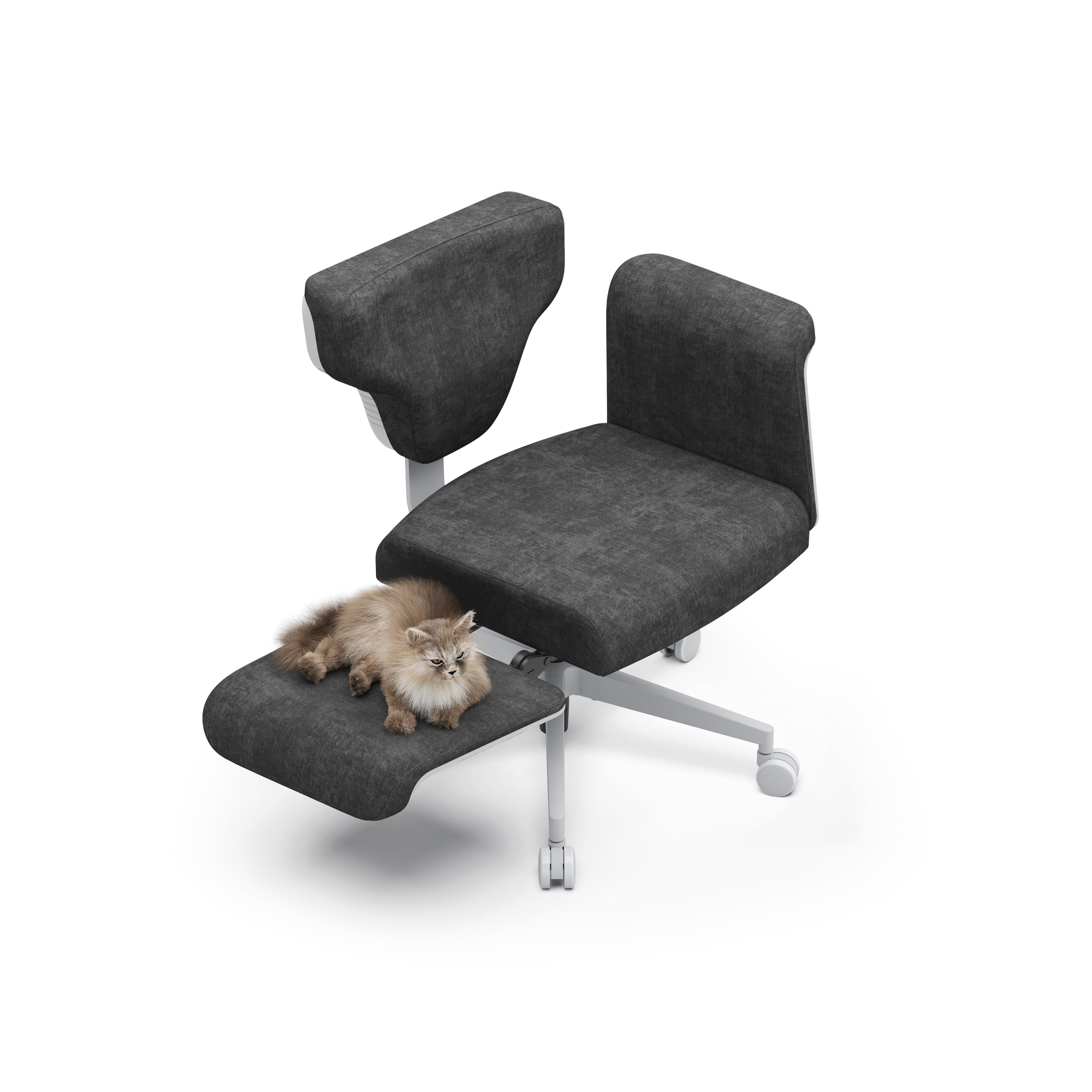 Newtral Freedom-X Multi-Posture Standard Chair with Armrest-Dark Grey