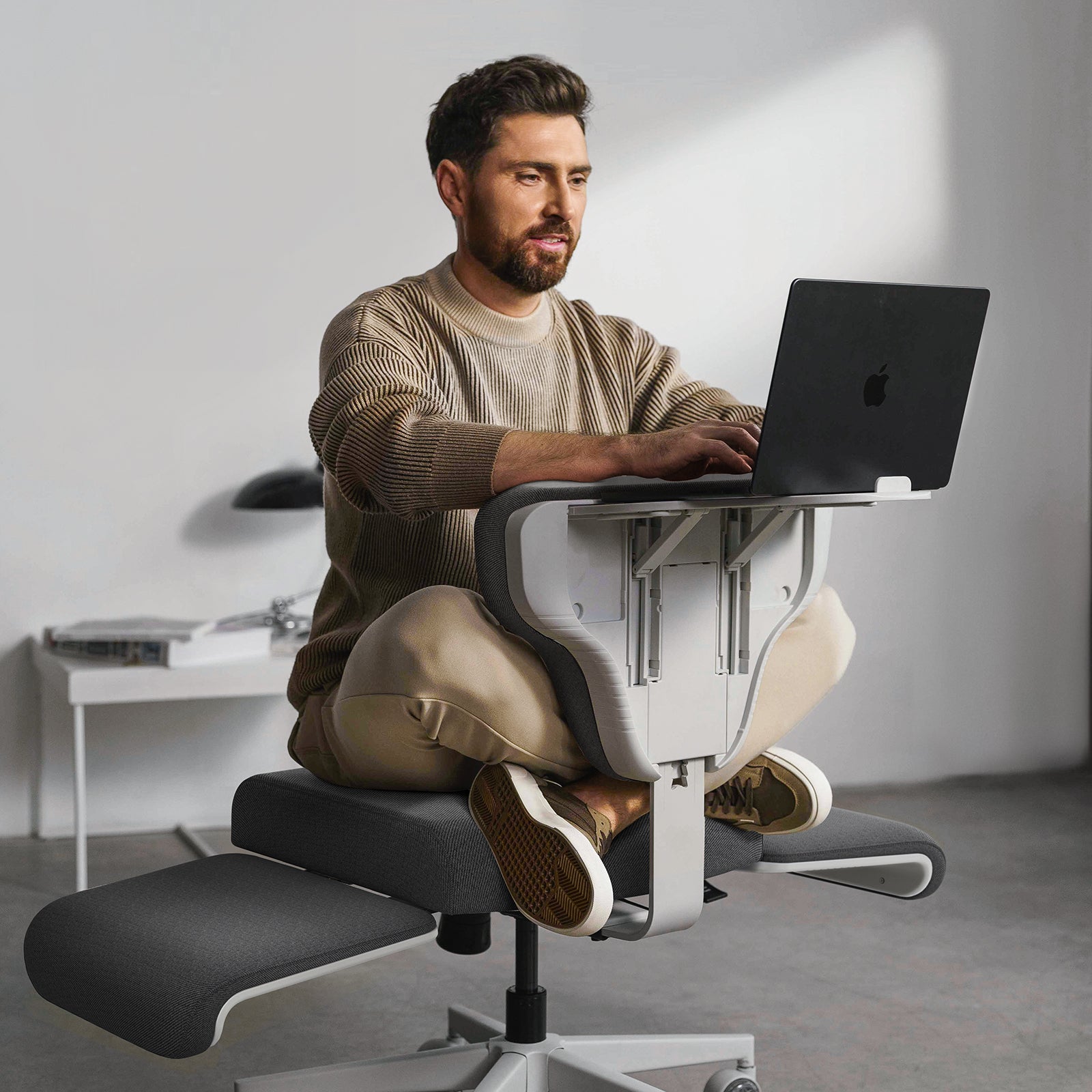 Newtral Freedom-X Multi-Posture Pro Chair with Armrest-Dark Grey