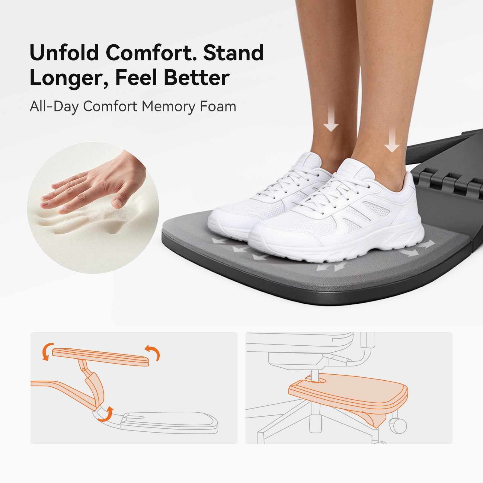 Newtral MT-M-DG Standing-Mate Ergonomic Standing Desk Chair