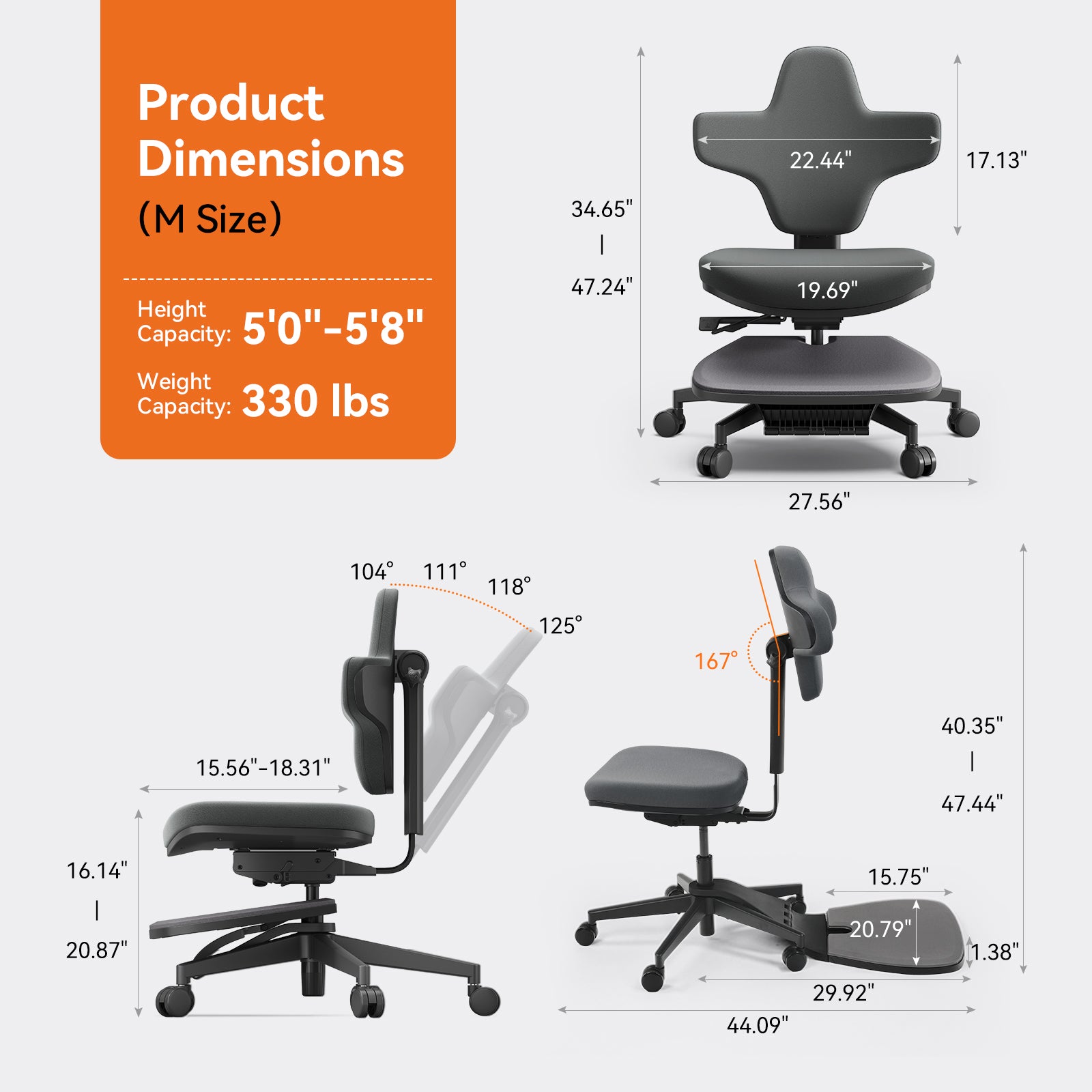 Standing-Mate — The First Ergonomic Standing Desk Chair