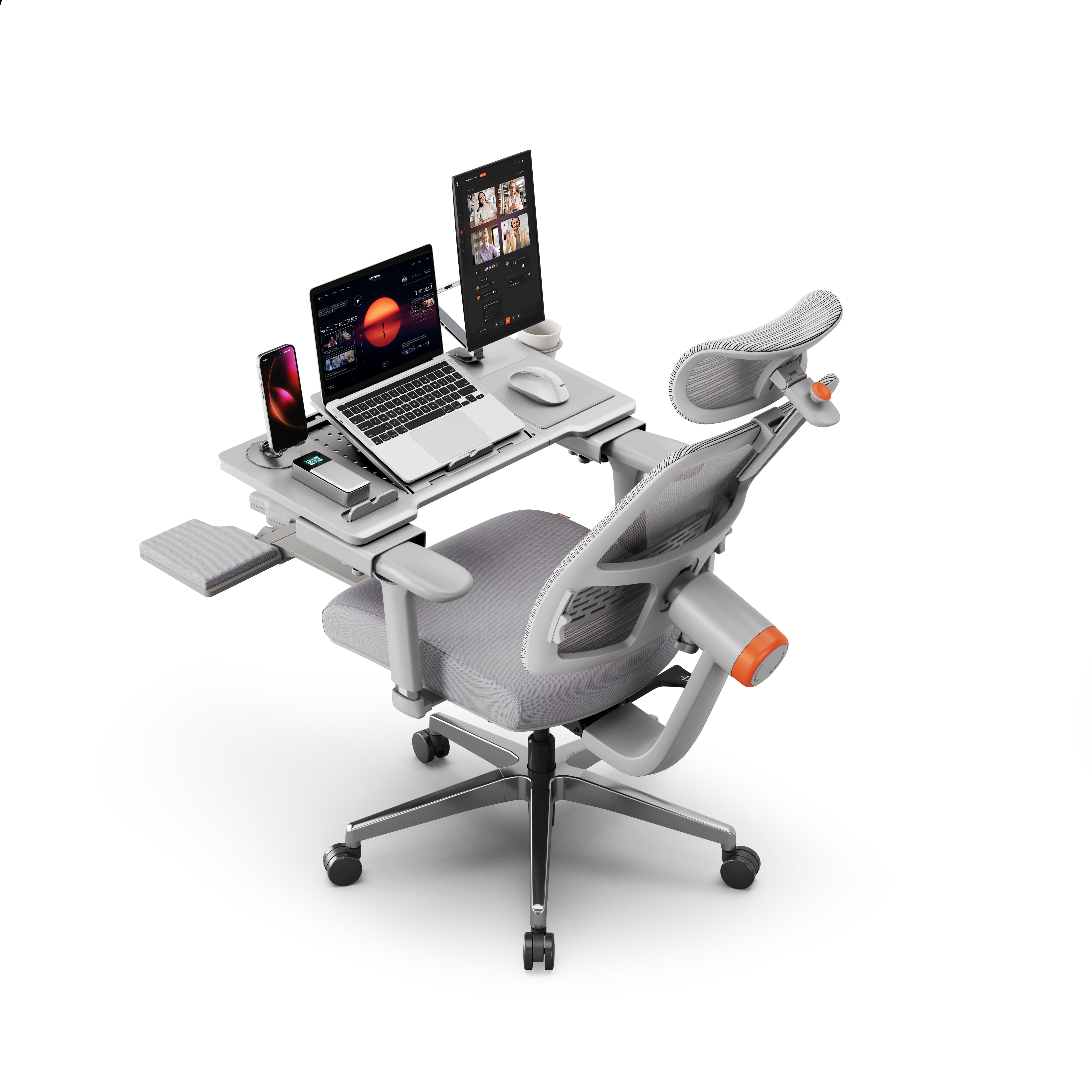 Newtral Pro Laptop Table (Laptop Table on Chair with Folding Legs)