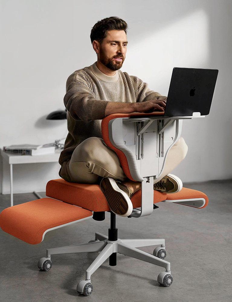 cross legged office chair